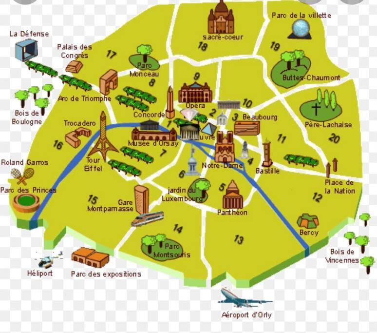 קופבריי Disney Cocooning A 5 Minutes Du Parc מראה חיצוני תמונה